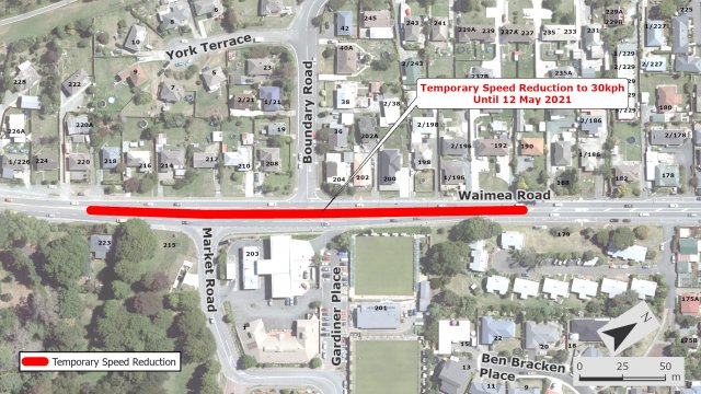 2021 Waimea Boundary Market Roads Notice of Temporary Works