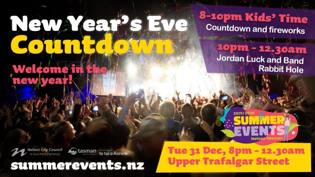summer events new years countdown