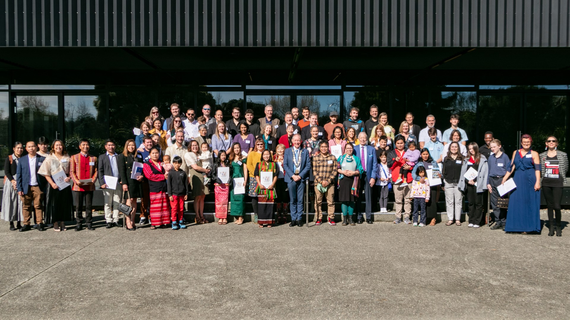 79 Nelson residents from 23 countries recently became New Zealand citizens at a ceremony at the Trafalgar Centre. 