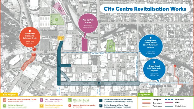 25390 NCC City Centre Revitalisation Works Map Jan25 003