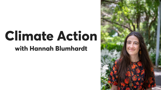 Climate Action with Hannah Blumhardt