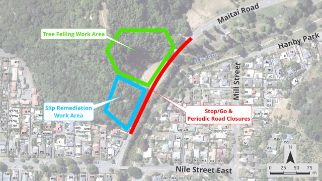 GIS 2022 Maitai Valley Road Proposed Road Closure