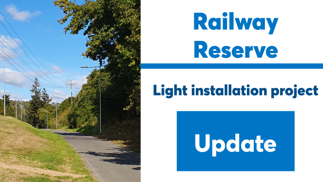 Railway Reserve light installation project update 16x9 1