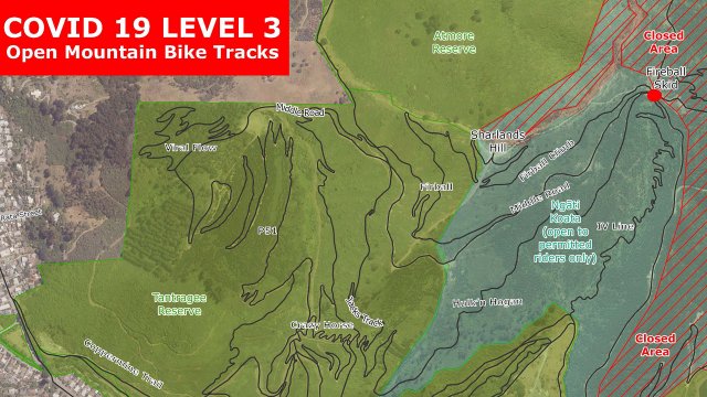 mountain bike track access level3
