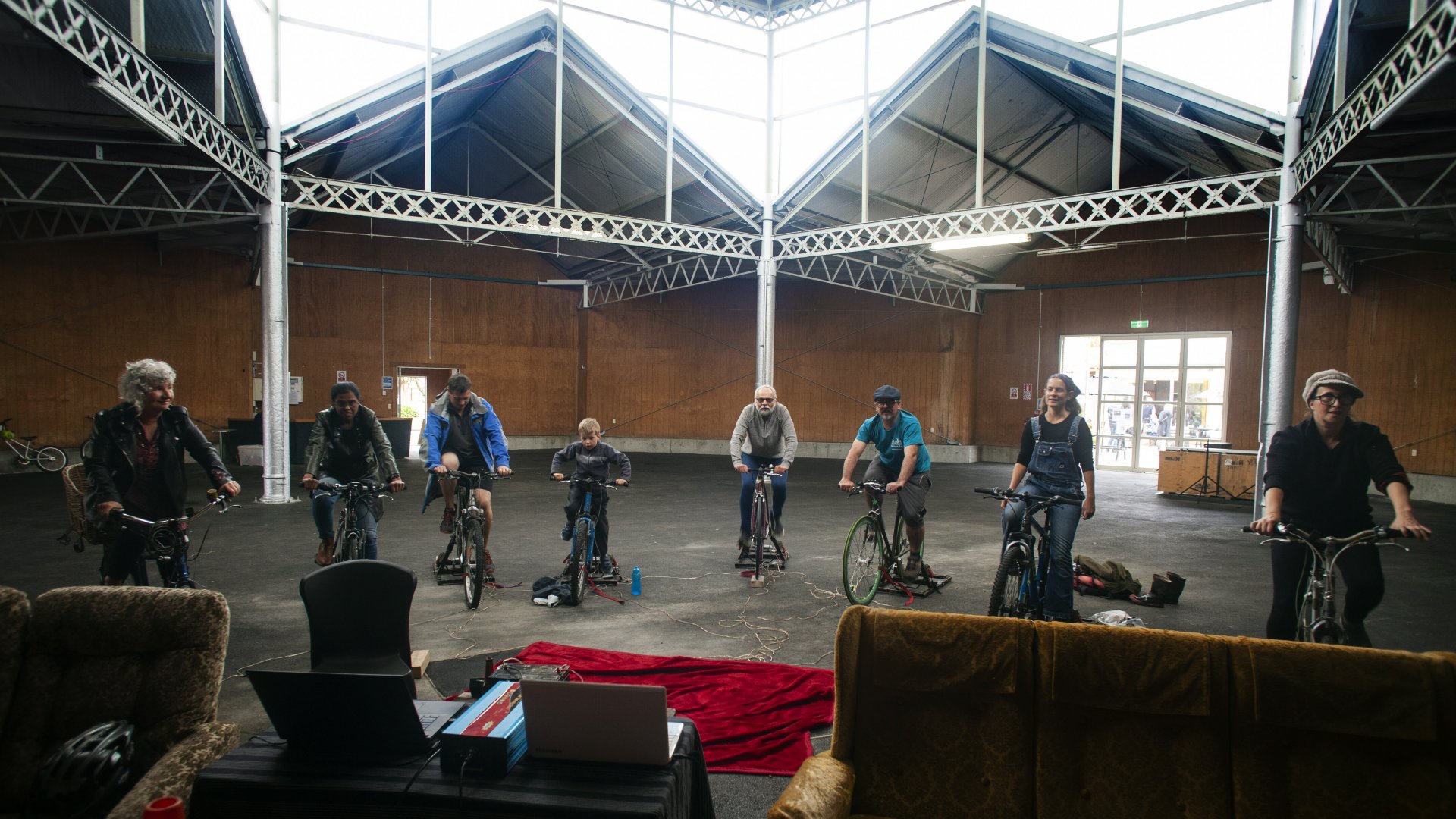 A cycle-powered cinema event from the 2019 festival.