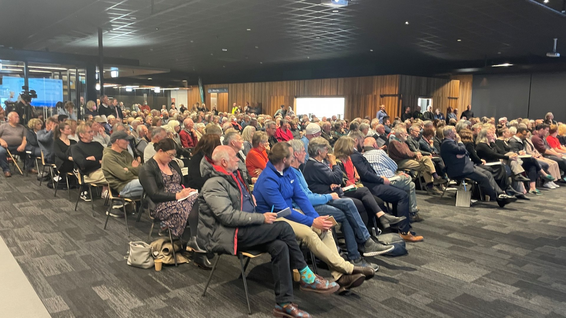 Thursday's public meeting was attended by approximately 350 people.