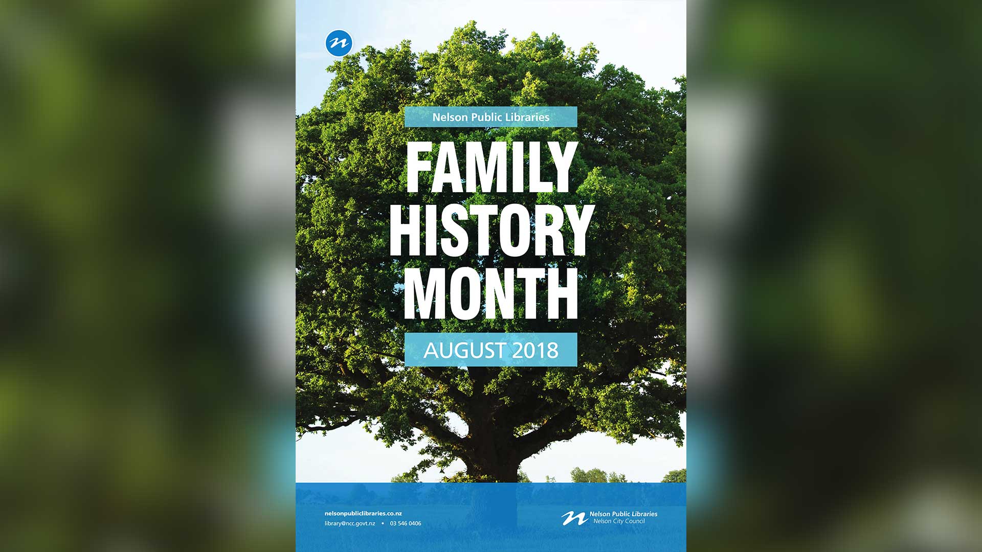 Celebrate and learn Family History Month at the Nelson Public