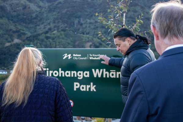 Tirohanga Whanui Park opening 15 September 2023 07